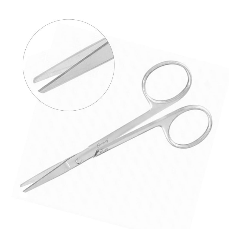 Knapp Iris Scissors Curved 4" Blunt/Blunt | Euro Surg