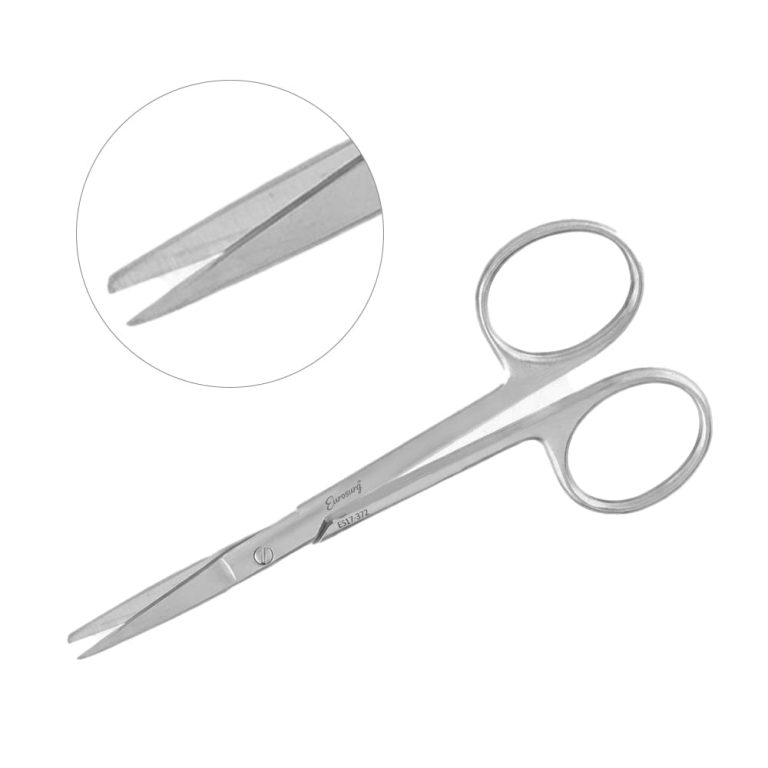 Knapp Iris Scissors Curved 4" Sharp/Blunt | Euro Surg