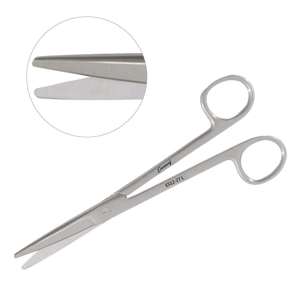 Mayo Dissecting Scissors 6 3/4", Straight, Left Hand | Euro Surg