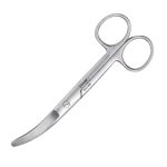 Busch Umbilical Scissors Curved on Side 6 1/2" | Euro Surg